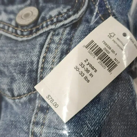 babyGap - 2T - Disney Minnie Mouse Sherpa Lined Denim Icon Jacket - Picture 9 of 9